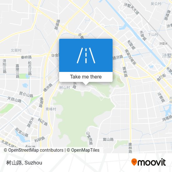 树山路 map