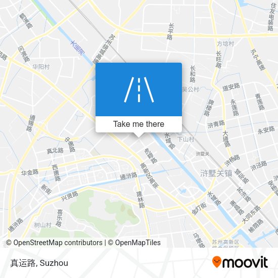 真运路 map