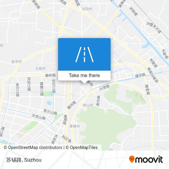 苏锡路 map