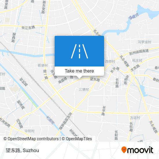 望东路 map