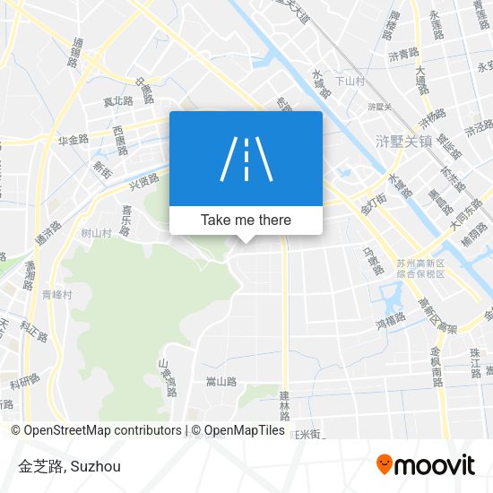 金芝路 map