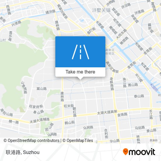 联港路 map