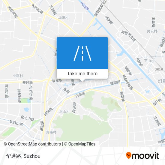 华通路 map
