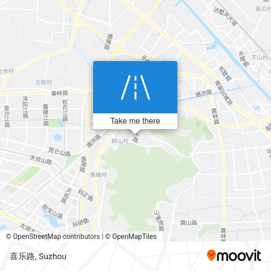 喜乐路 map
