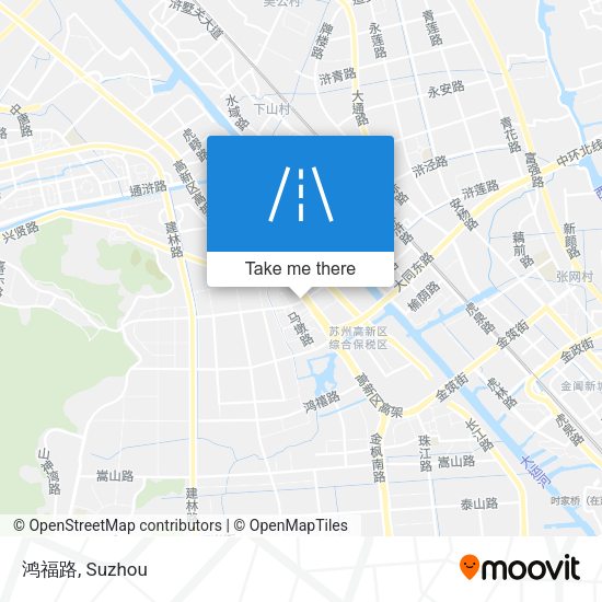 鸿福路 map