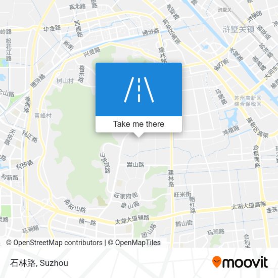 石林路 map