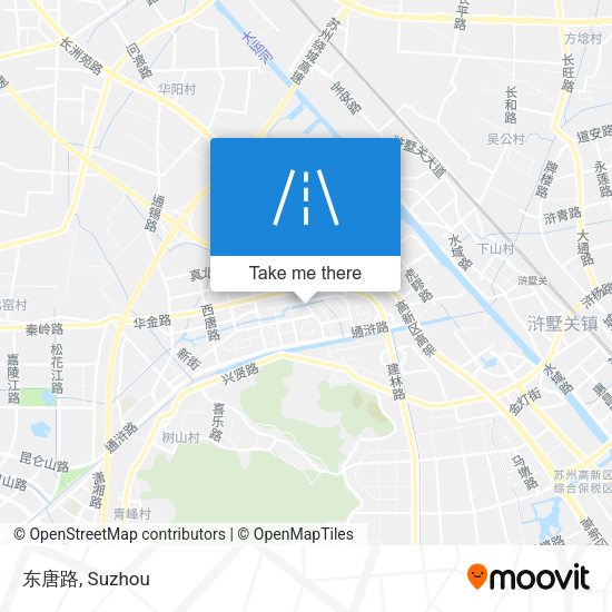 东唐路 map