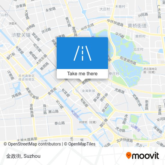 金政街 map