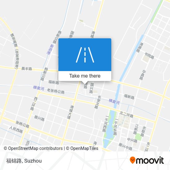 福锦路 map