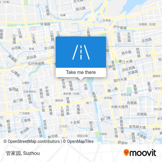 管家园 map