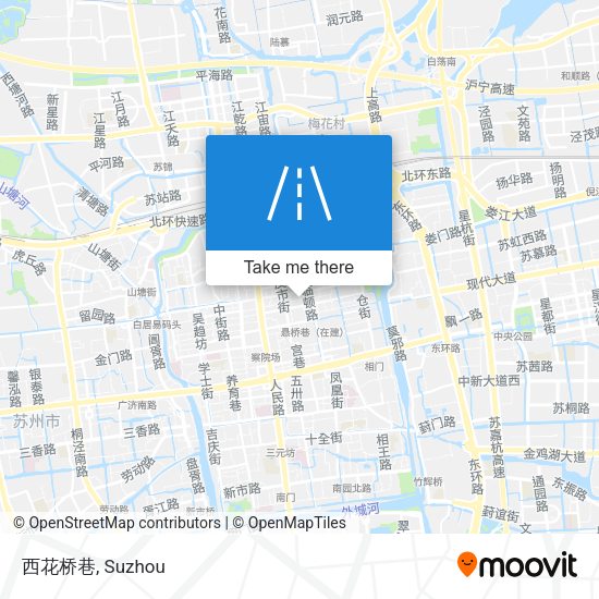 西花桥巷 map