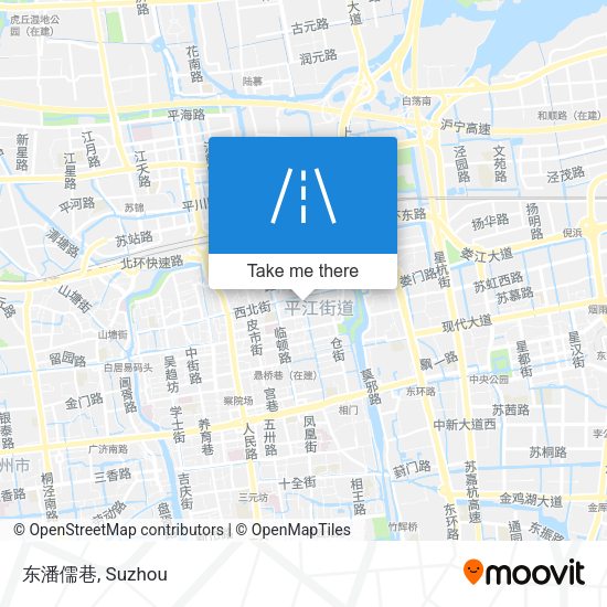 东潘儒巷 map