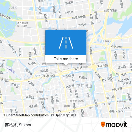 苏站路 map