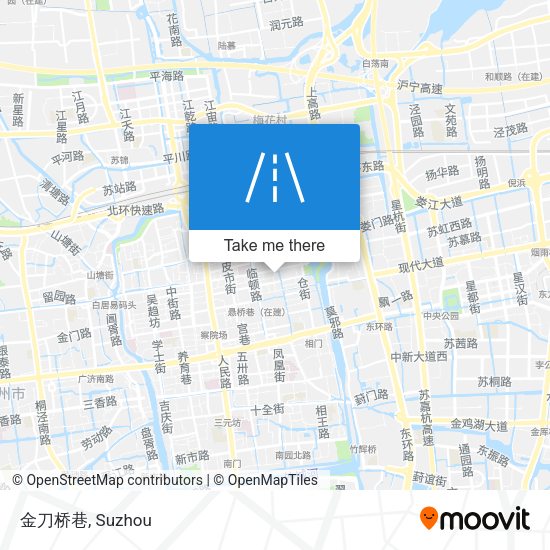 金刀桥巷 map