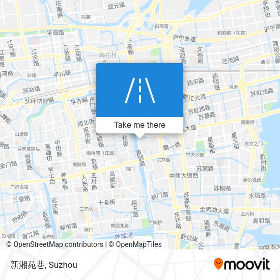 新湘苑巷 map