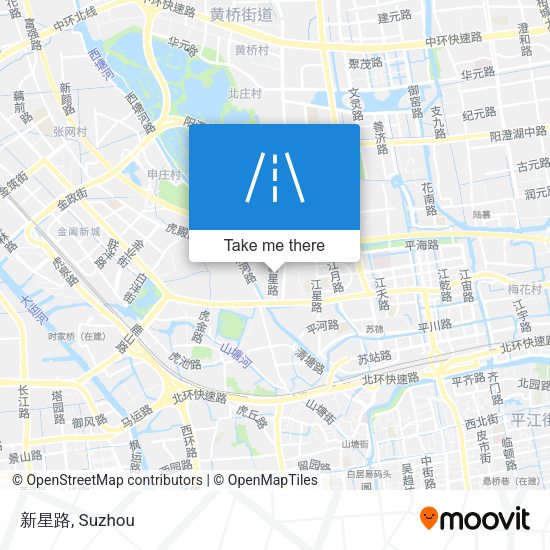 新星路 map