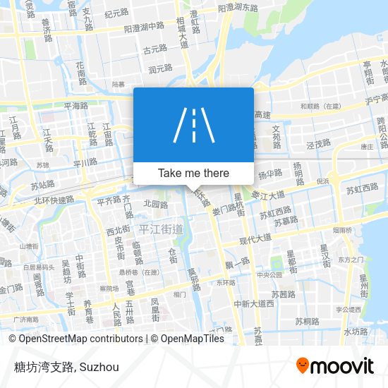 糖坊湾支路 map