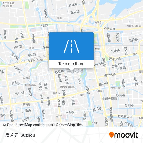 后芳弄 map