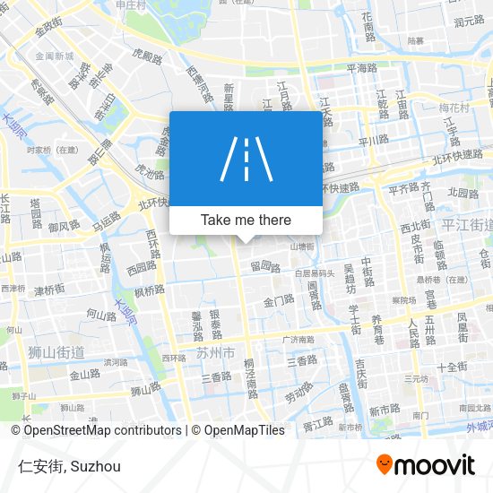 仁安街 map