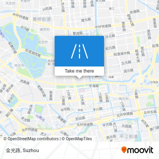 金光路 map