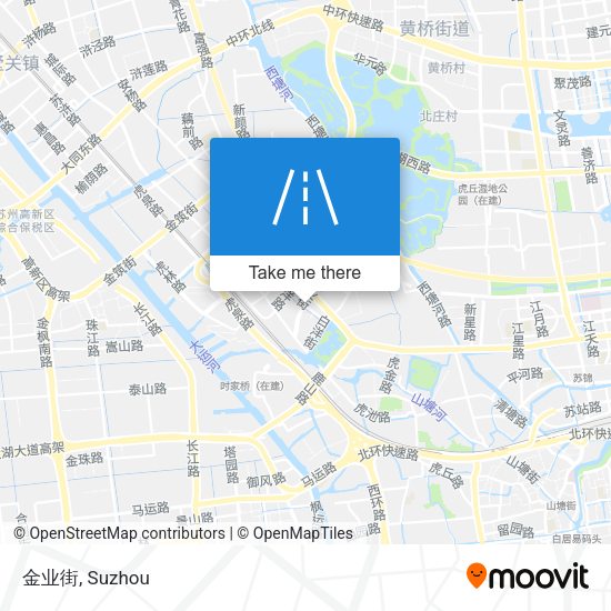 金业街 map