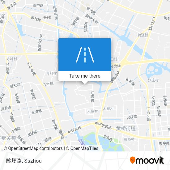 陈埂路 map