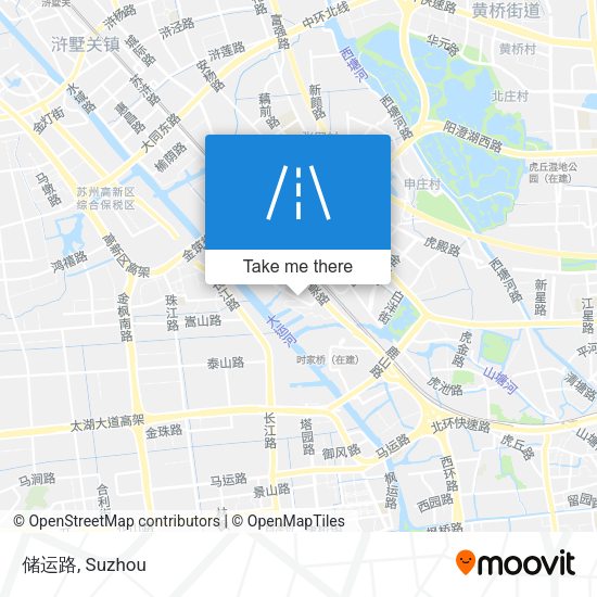 储运路 map