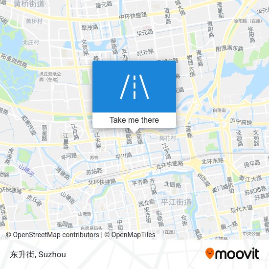 东升街 map