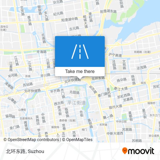 北环东路 map