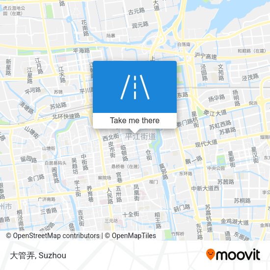 大管弄 map