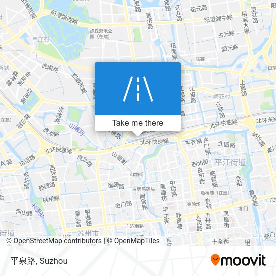 平泉路 map