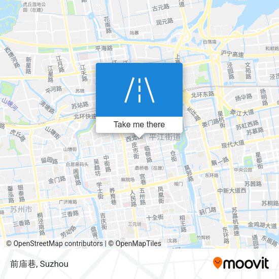 前庙巷 map
