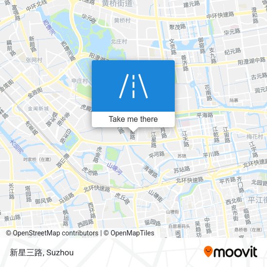 新星三路 map