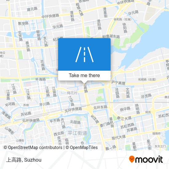 上高路 map