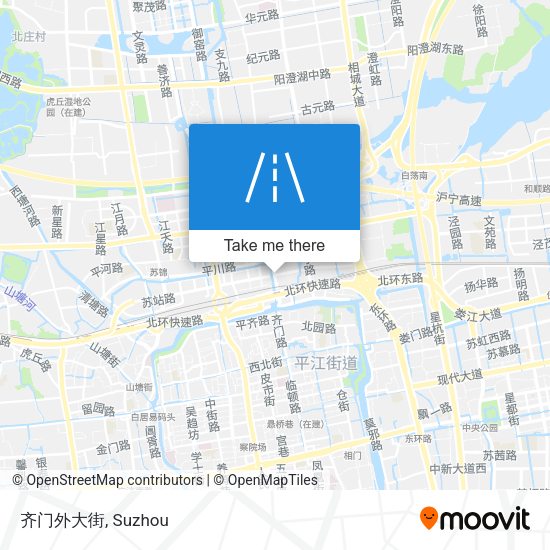 齐门外大街 map
