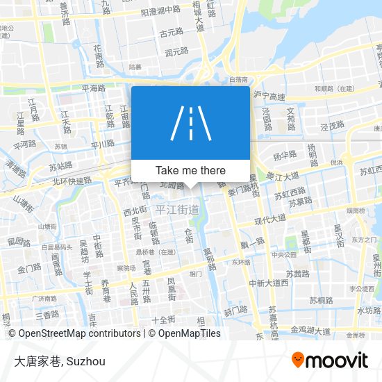 大唐家巷 map