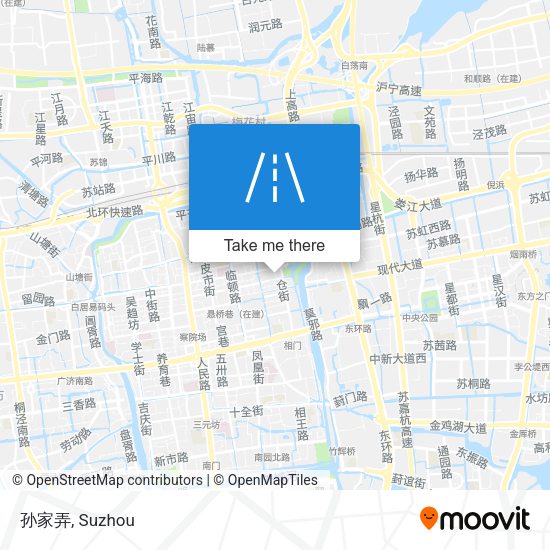 孙家弄 map