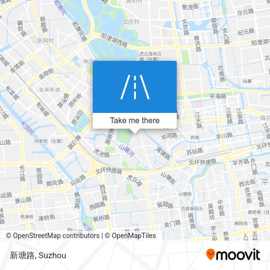 新塘路 map