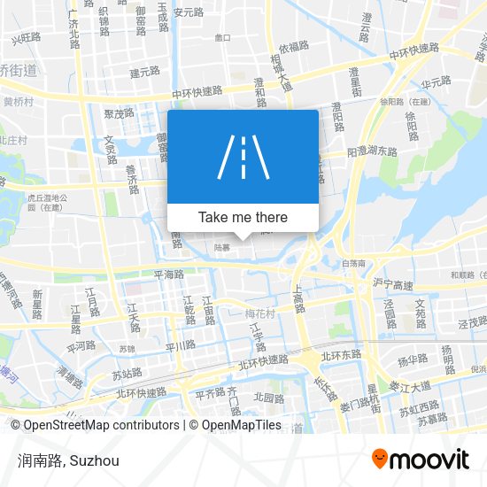 润南路 map