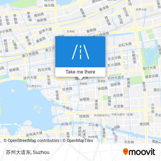 苏州大道东 map