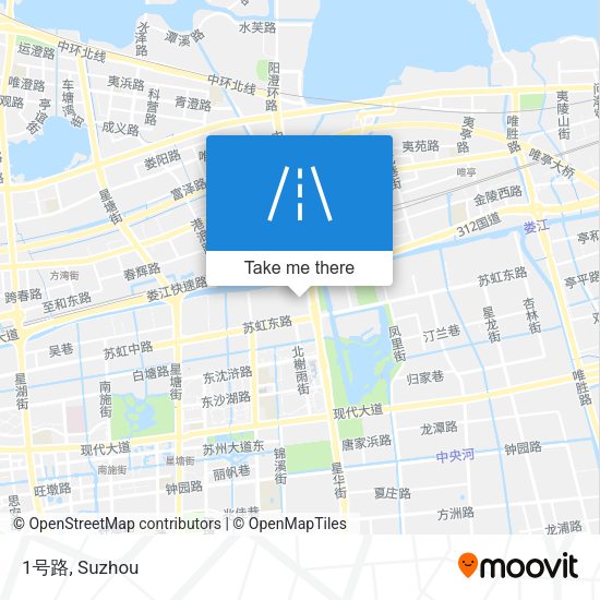 1号路 map