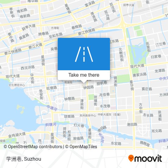 学洲巷 map