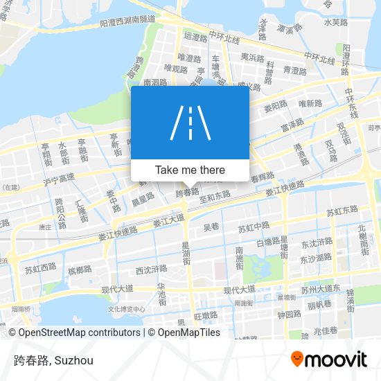 跨春路 map