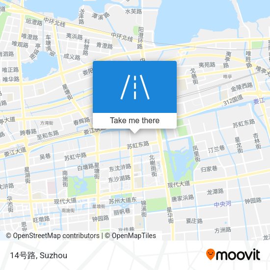14号路 map