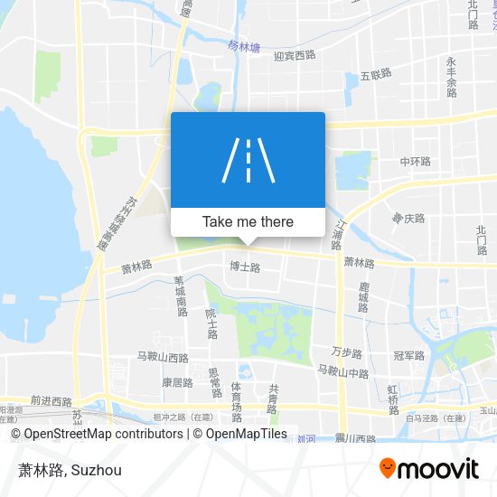萧林路 map