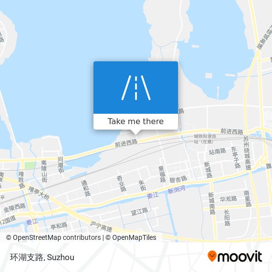 环湖支路 map