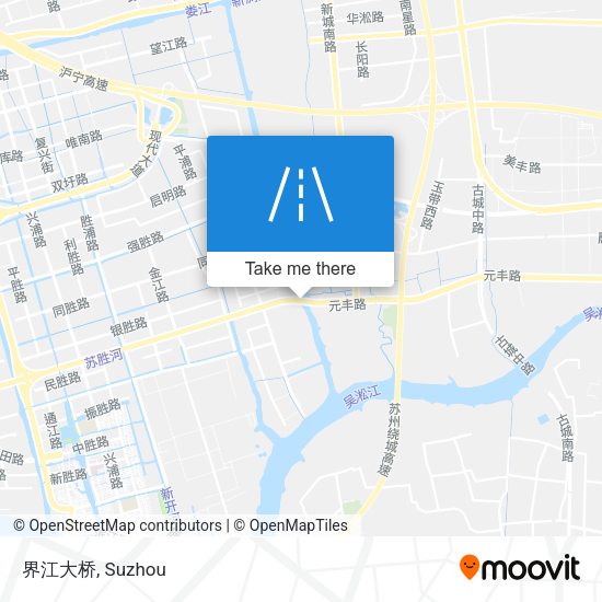 界江大桥 map