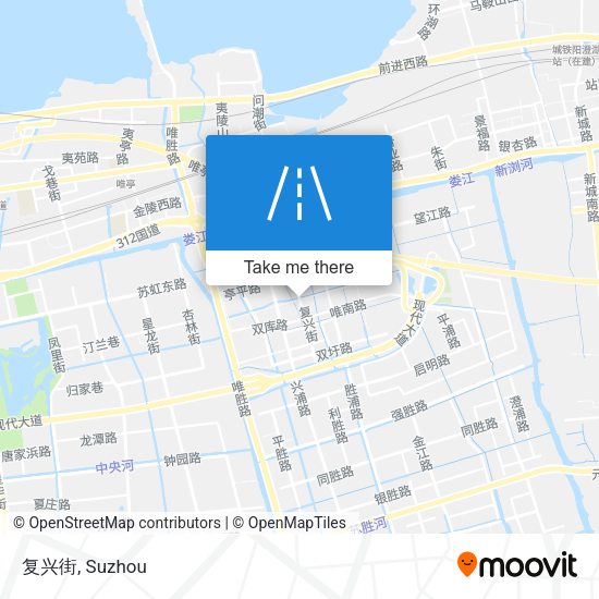 复兴街 map