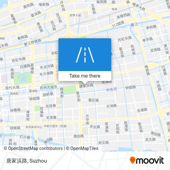 唐家浜路 map