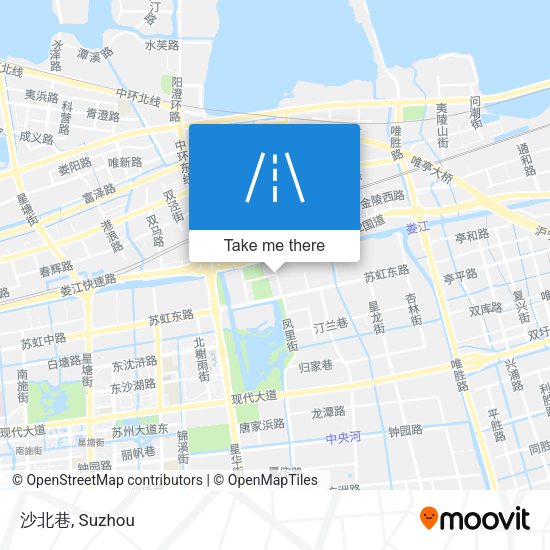 沙北巷 map